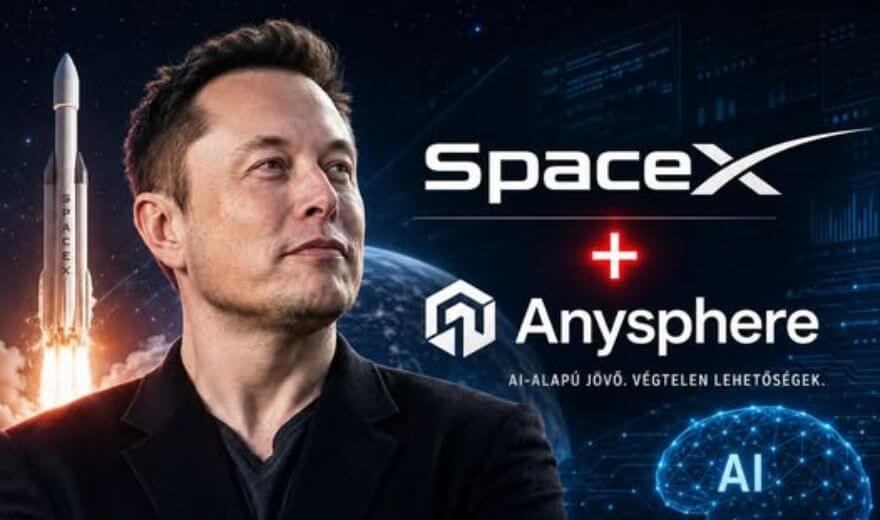 Űrtechnológia és AI-kódolás: Musk birodalma bekebelezi a Cursort