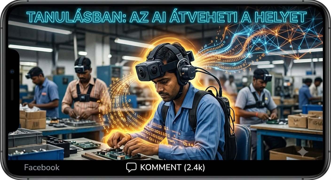 Read more about the article EZ MÁR A FEKETE TÜKÖR VALÓSÁG? – A saját hóhéraikat tanítják be a munkások?